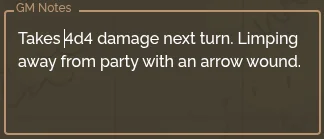 Combat Notes